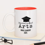 Bachelor of Arts - Tasse Rot Tasse Lieblingskollegen