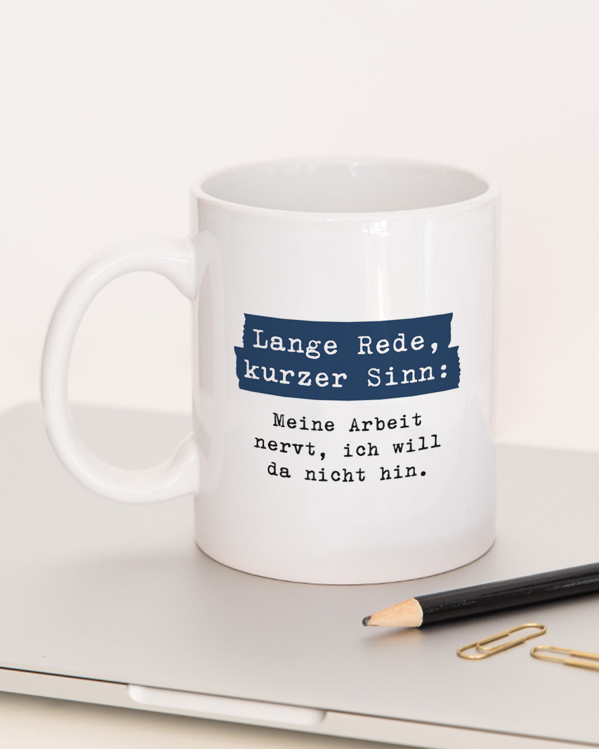 Lange Rede, kurzer Sinn - Tasse Tasse Lieblingskollegen®