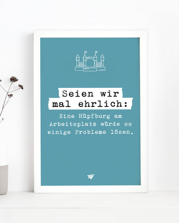 Hüpfburg - Poster