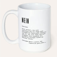 Definition Nein - Tasse