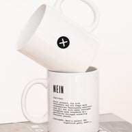 Definition Nein - Tasse