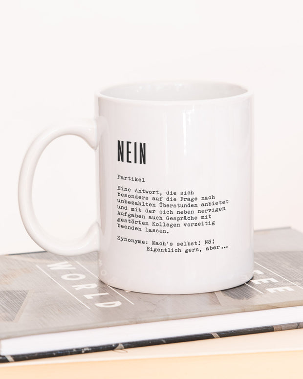Definition Nein - Tasse