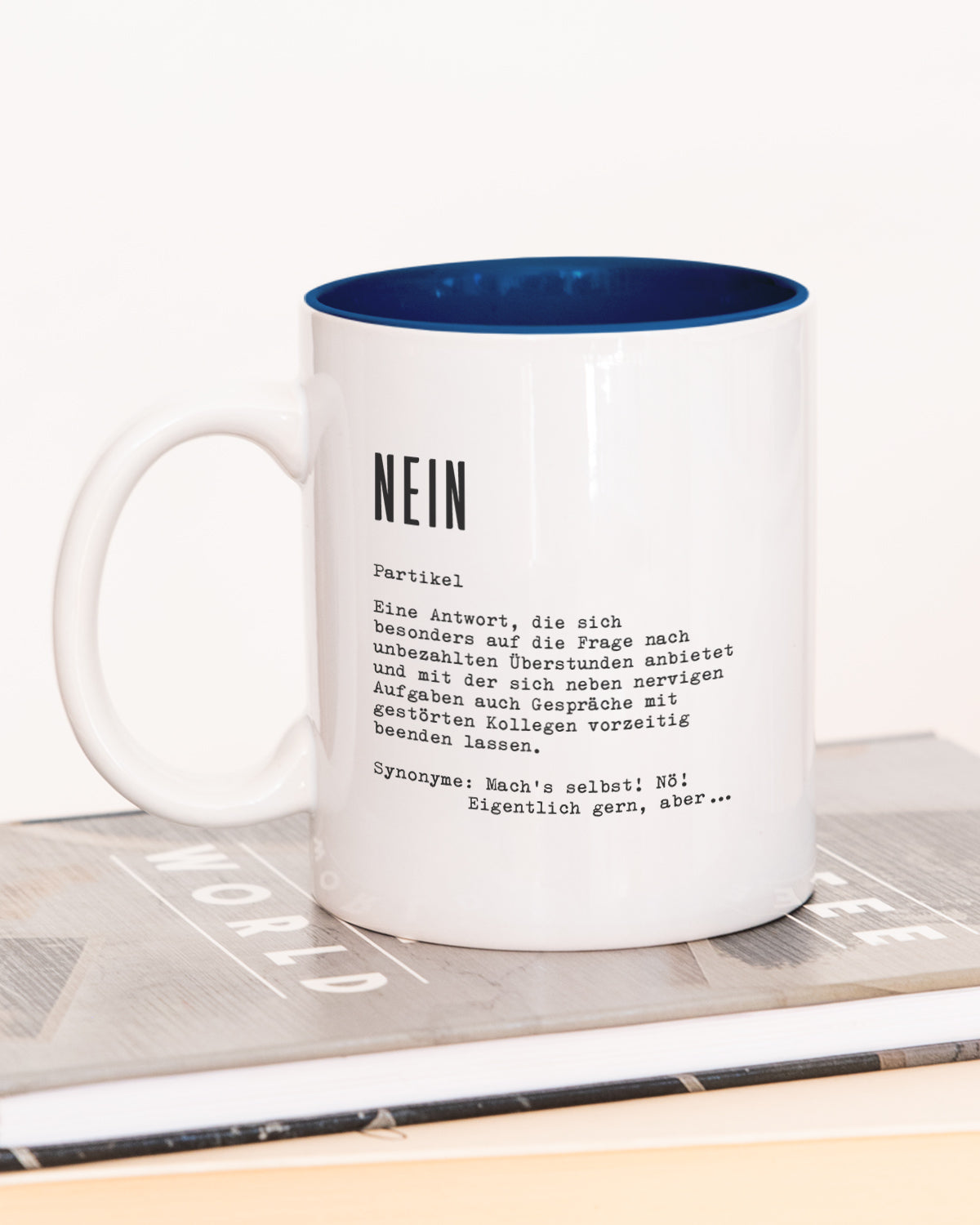 Definition Nein - Tasse Dunkelblau Tasse Lieblingskollegen®
