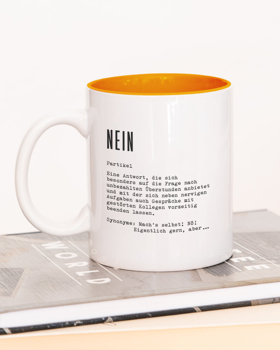 Definition Nein - Tasse