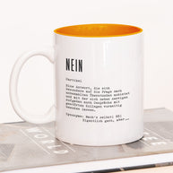 Definition Nein - Tasse