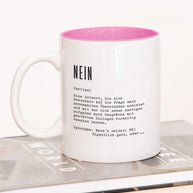 Definition Nein - Tasse