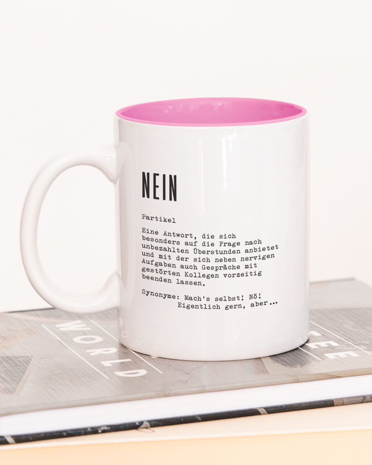Definition Nein - Tasse Pink Tasse Lieblingskollegen®