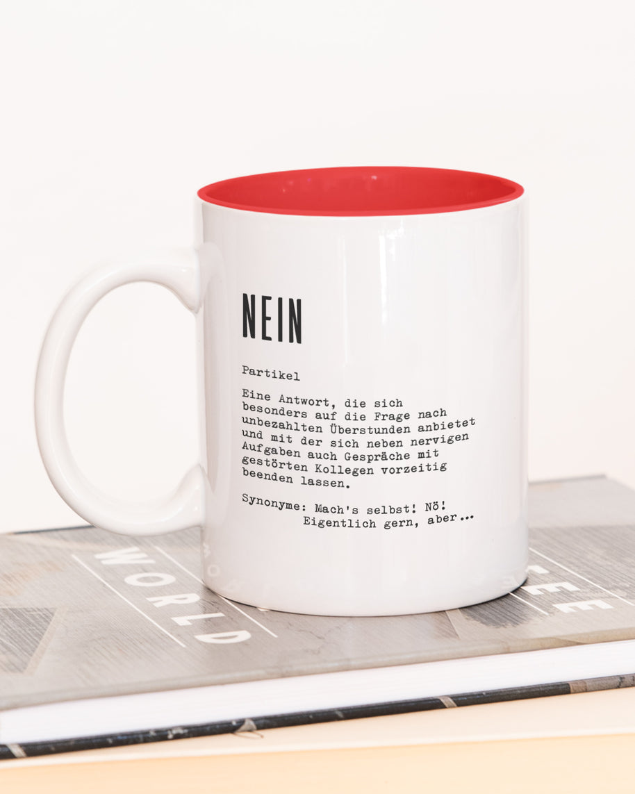Definition Nein - Tasse