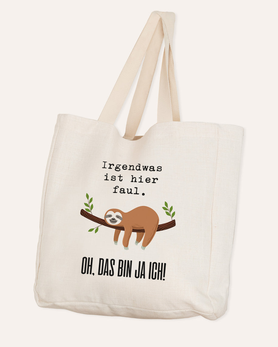 Irgendwas ist hier faul - Stofftasche