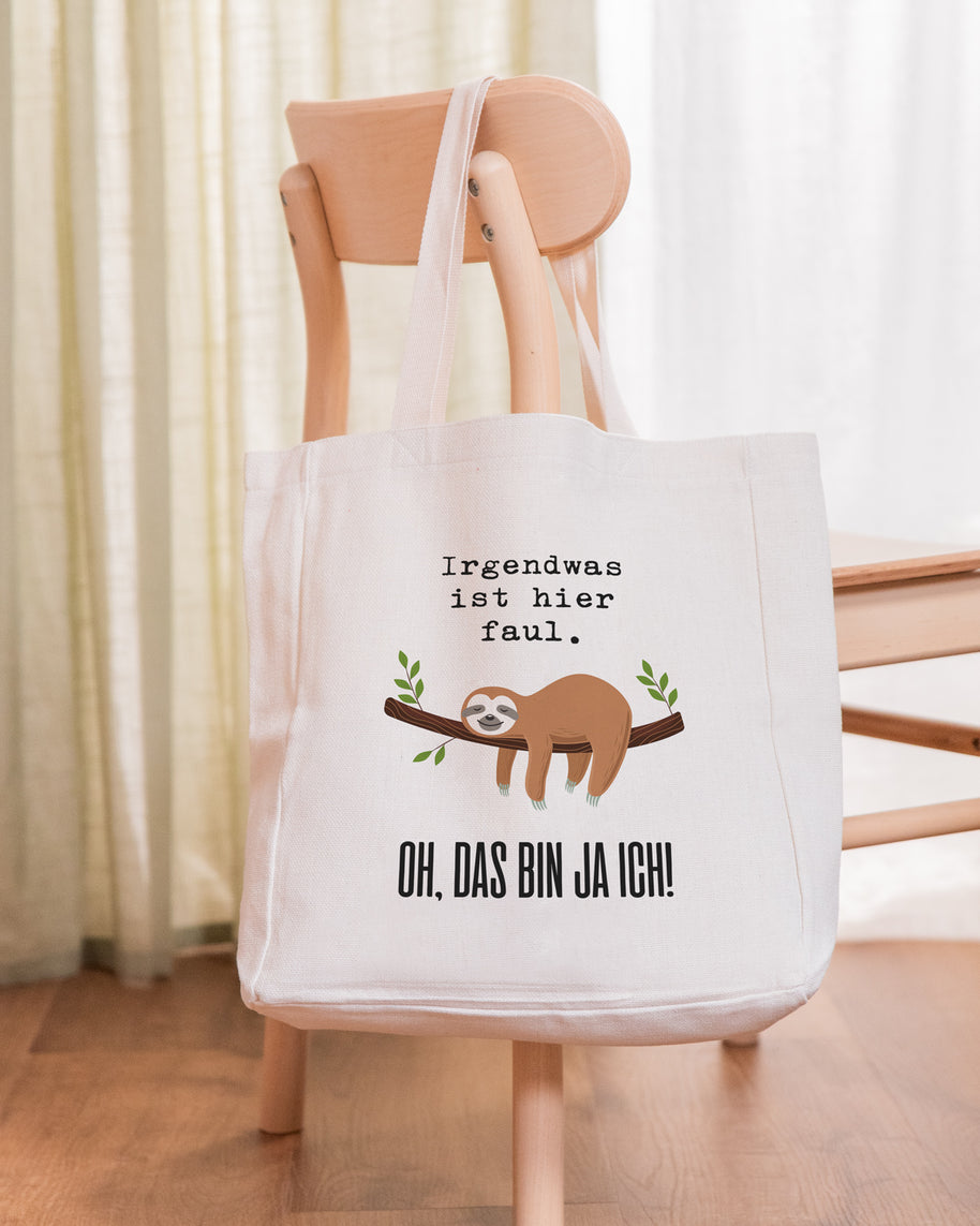 Irgendwas ist hier faul - Stofftasche