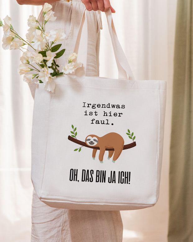 Irgendwas ist hier faul - Stofftasche