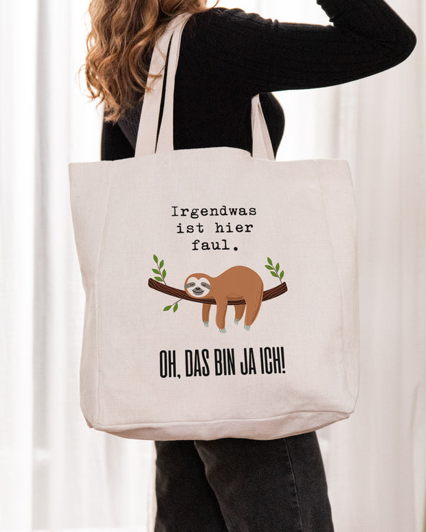 Irgendwas ist hier faul - Stofftasche
