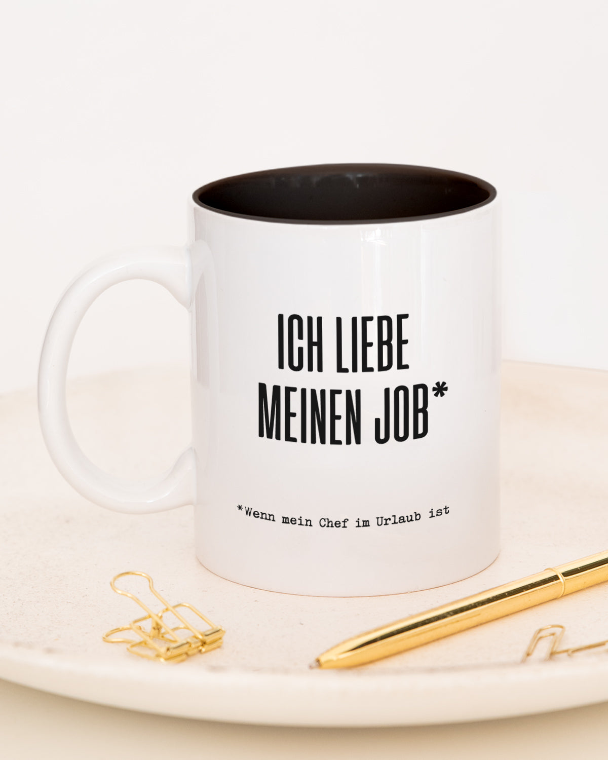 Ich liebe meinen Job - Tasse Schwarz Tasse Lieblingskollegen®