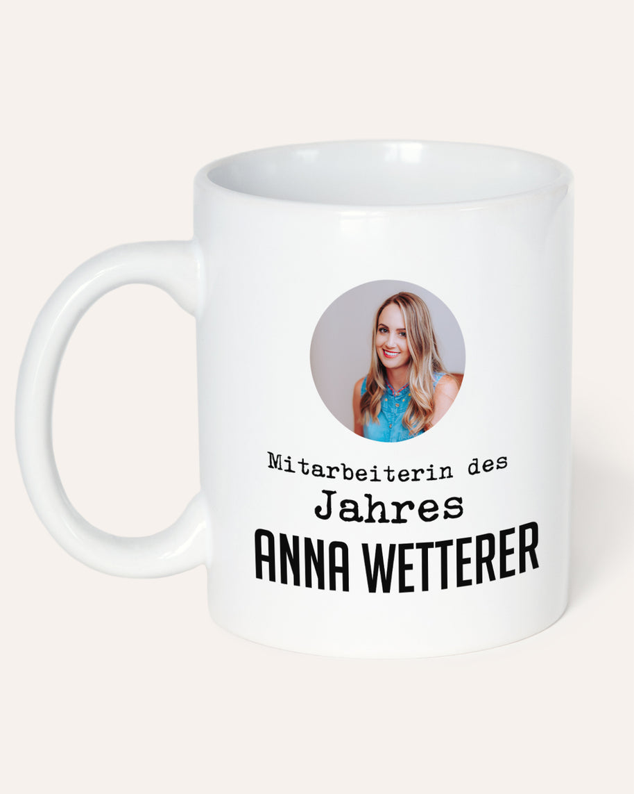 Mitarbeiterin des - Tasse