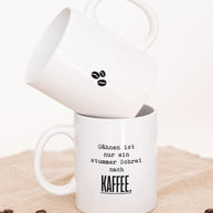 Schrei nach Kaffee - Tasse