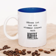 Schrei nach Kaffee - Tasse
