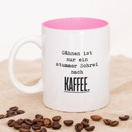 Schrei nach Kaffee - Tasse