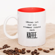 Schrei nach Kaffee - Tasse