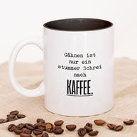 Schrei nach Kaffee - Tasse