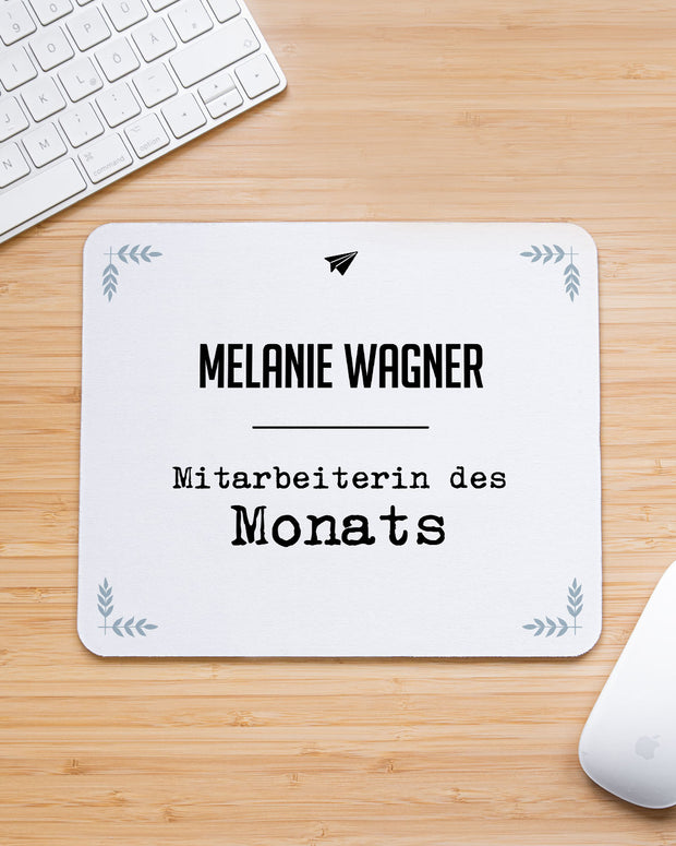 Mitarbeiterin des - Mousepad