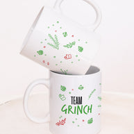 Team Grinch Tasse Weiß Weihnachten 