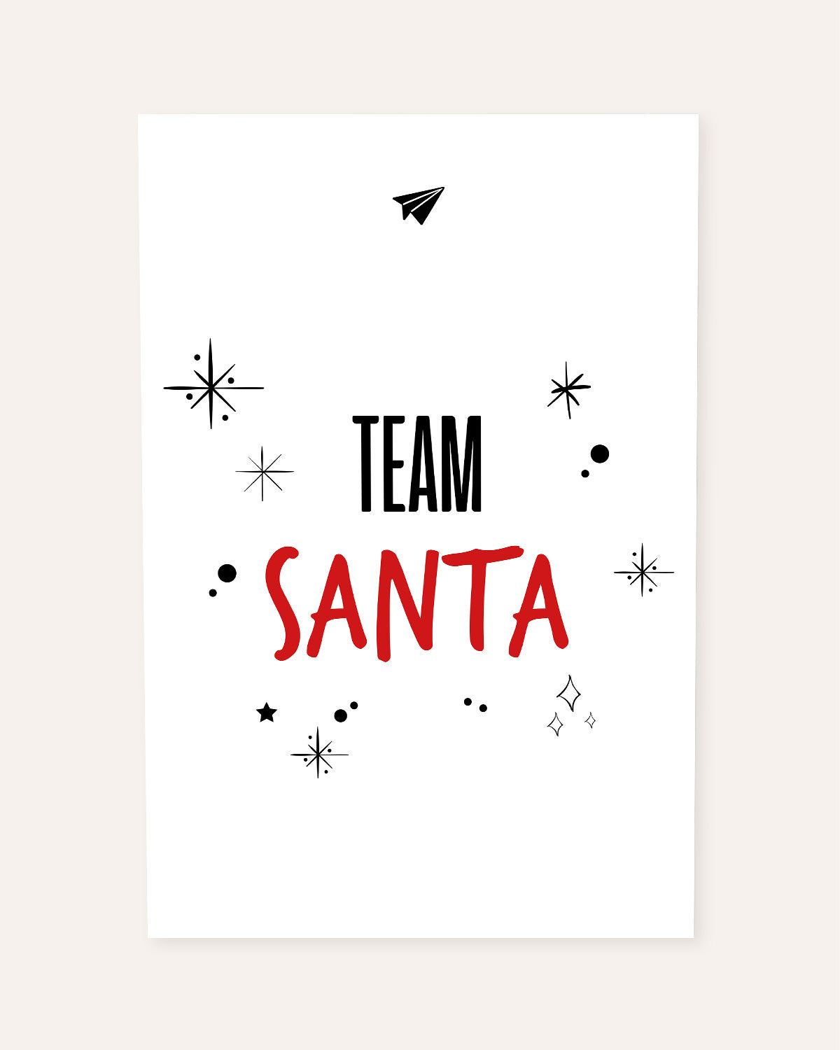 Team Santa - Poster Poster Lieblingskollegen®