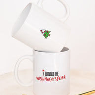 I survived the Weihnachtsfeier - Tasse Tasse Lieblingskollegen®