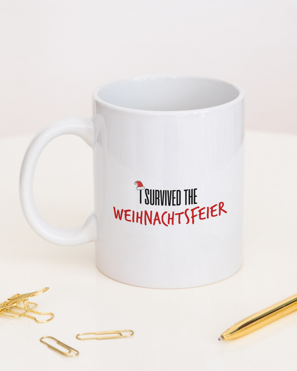 I survived the Weihnachtsfeier - Tasse Tasse Lieblingskollegen®