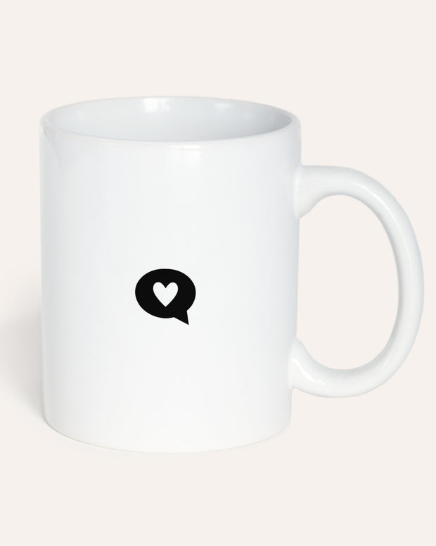Glaub die mögen mich. - Tasse