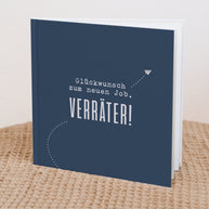 Gästebuch Abschied - Verräter (Noch nicht in master.design)