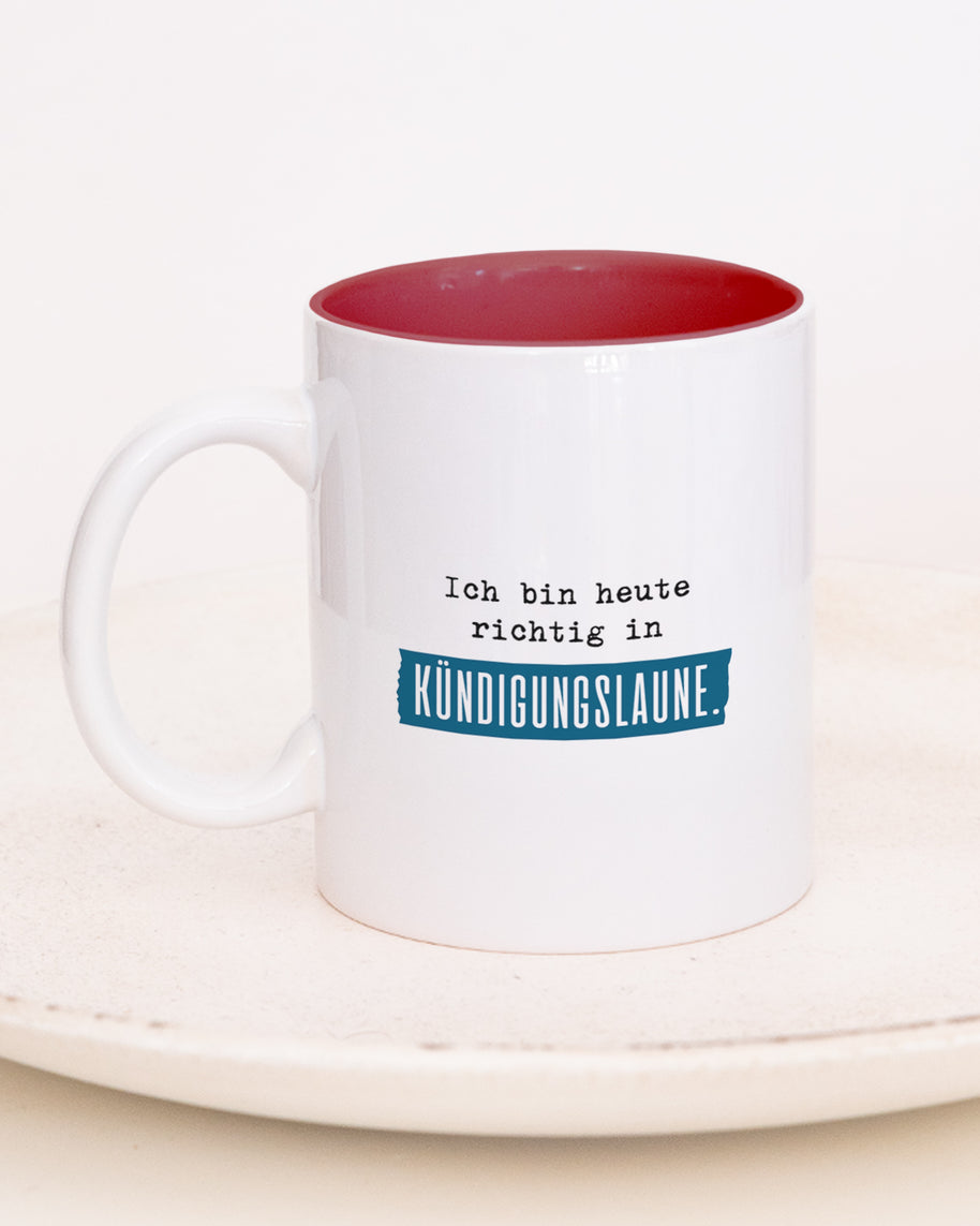 Kündigungslaune - Tasse