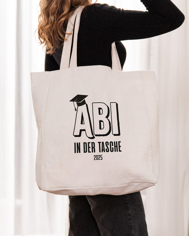 ABI in der Tasche - Stofftasche Stofftasche Lieblingsmensch®