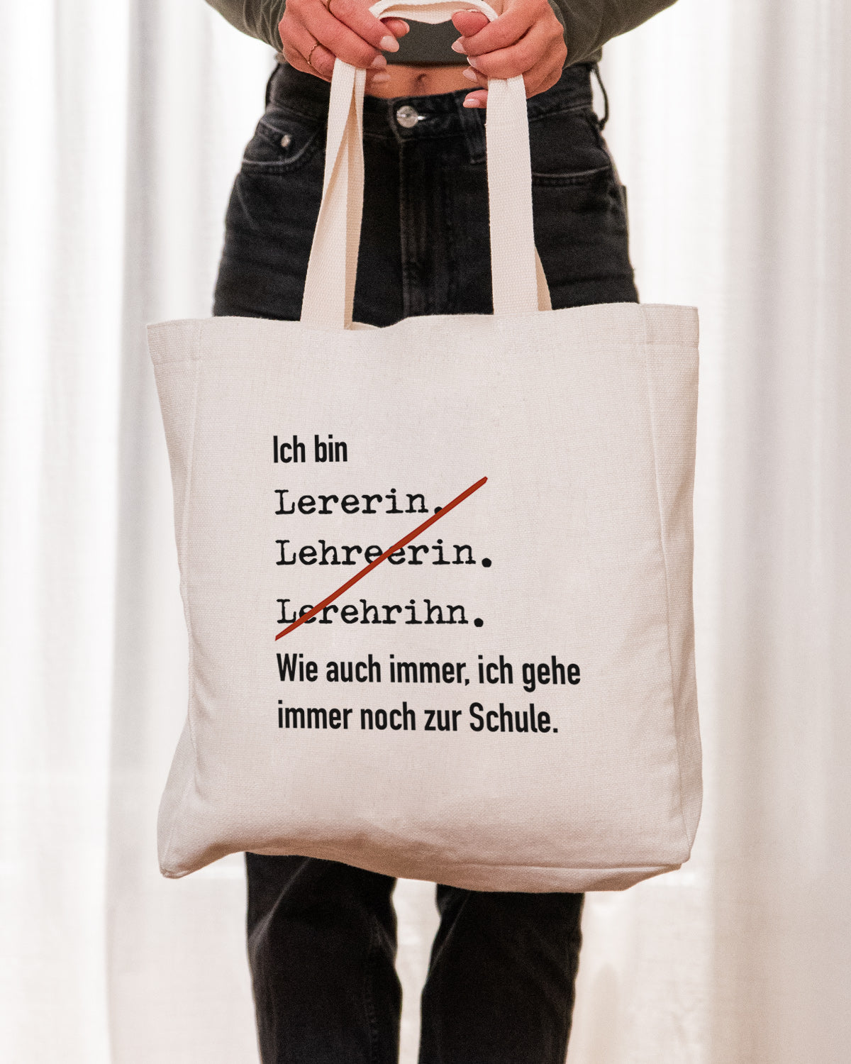 Ich bin Lehrerin - Stofftasche Stofftasche Lieblingskollegen®