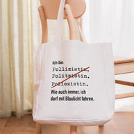 Ich bin Polizistin - Stofftasche