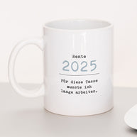 Rente - Tasse Tasse Lieblingskollegen