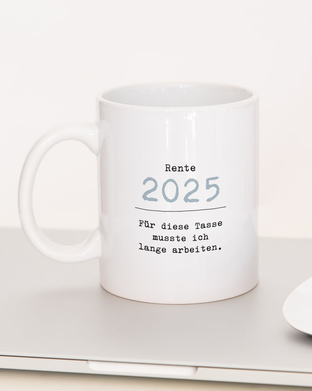 Rente - Tasse Weiß Tasse Lieblingskollegen