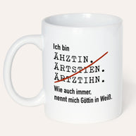 Ich bin Ärztin - Tasse