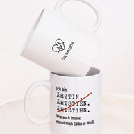Ich bin Ärztin - Tasse