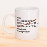 Ich bin Architekt/in - Tasse
