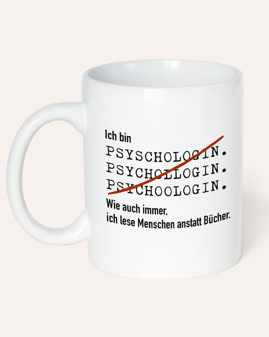 Ich bin Psychologe/in - Tasse