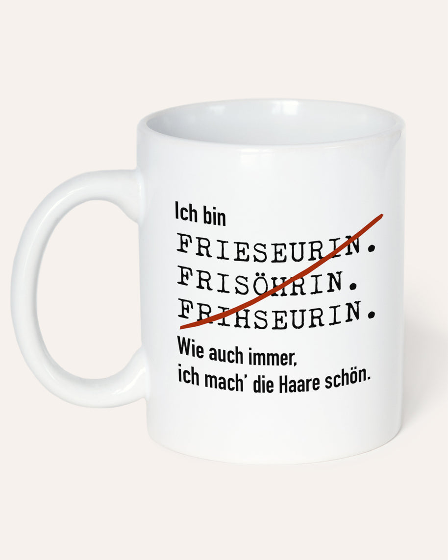 Ich bin Friseur/in - Tasse
