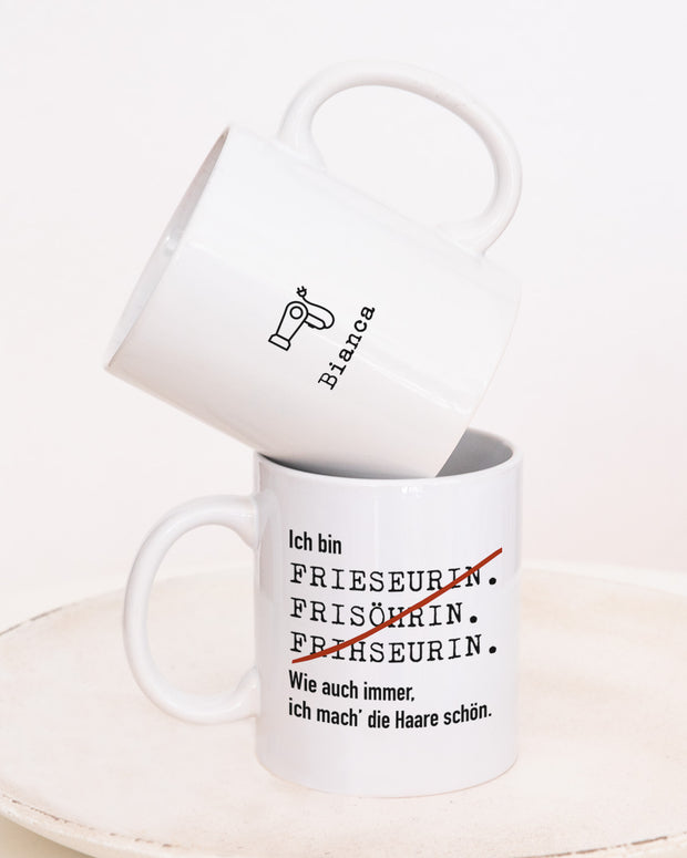 Ich bin Friseur/in - Tasse