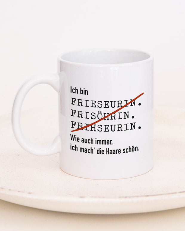 Ich bin Friseur/in - Tasse
