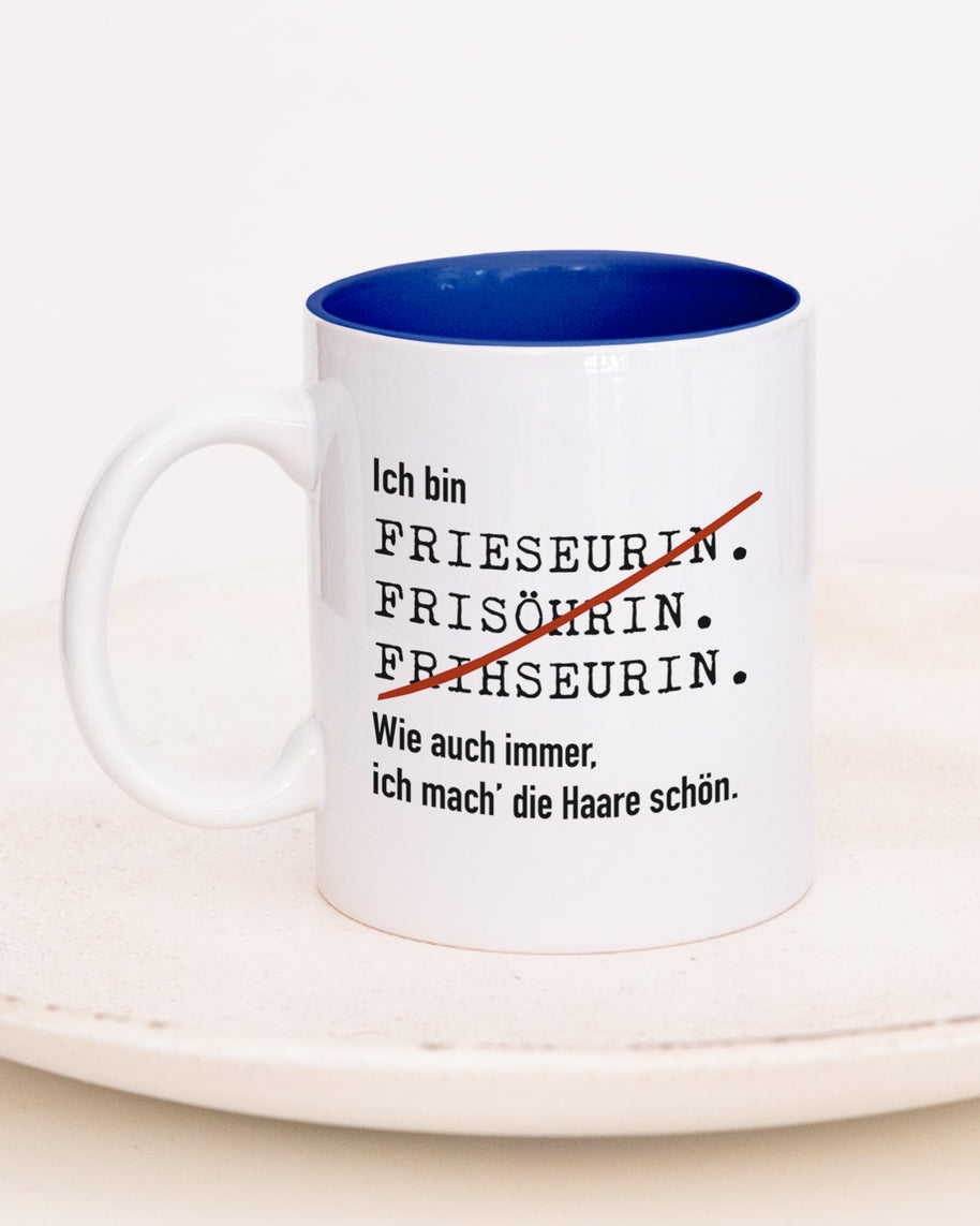 Ich bin Friseur/in - Tasse