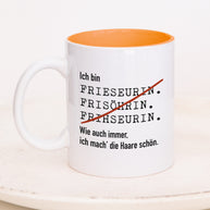 Ich bin Friseur/in - Tasse