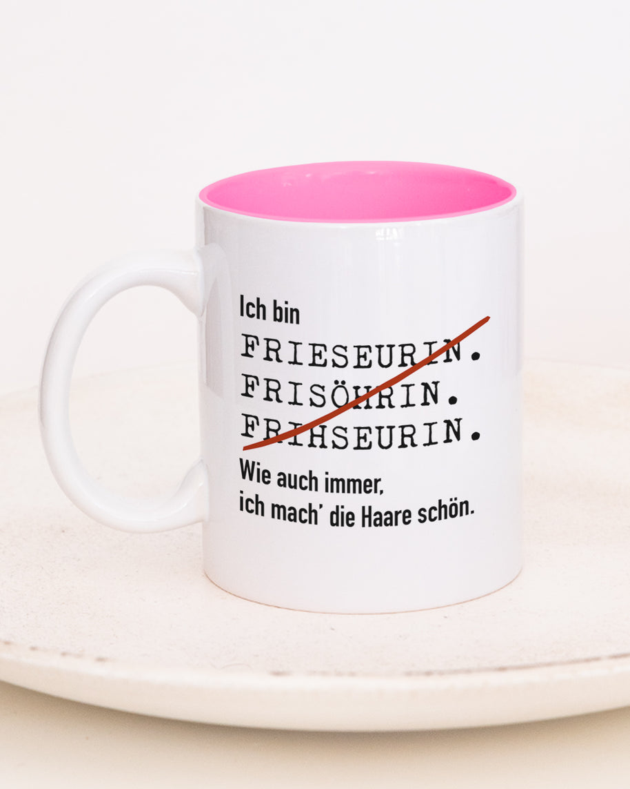 Ich bin Friseur/in - Tasse