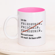 Ich bin Friseur/in - Tasse