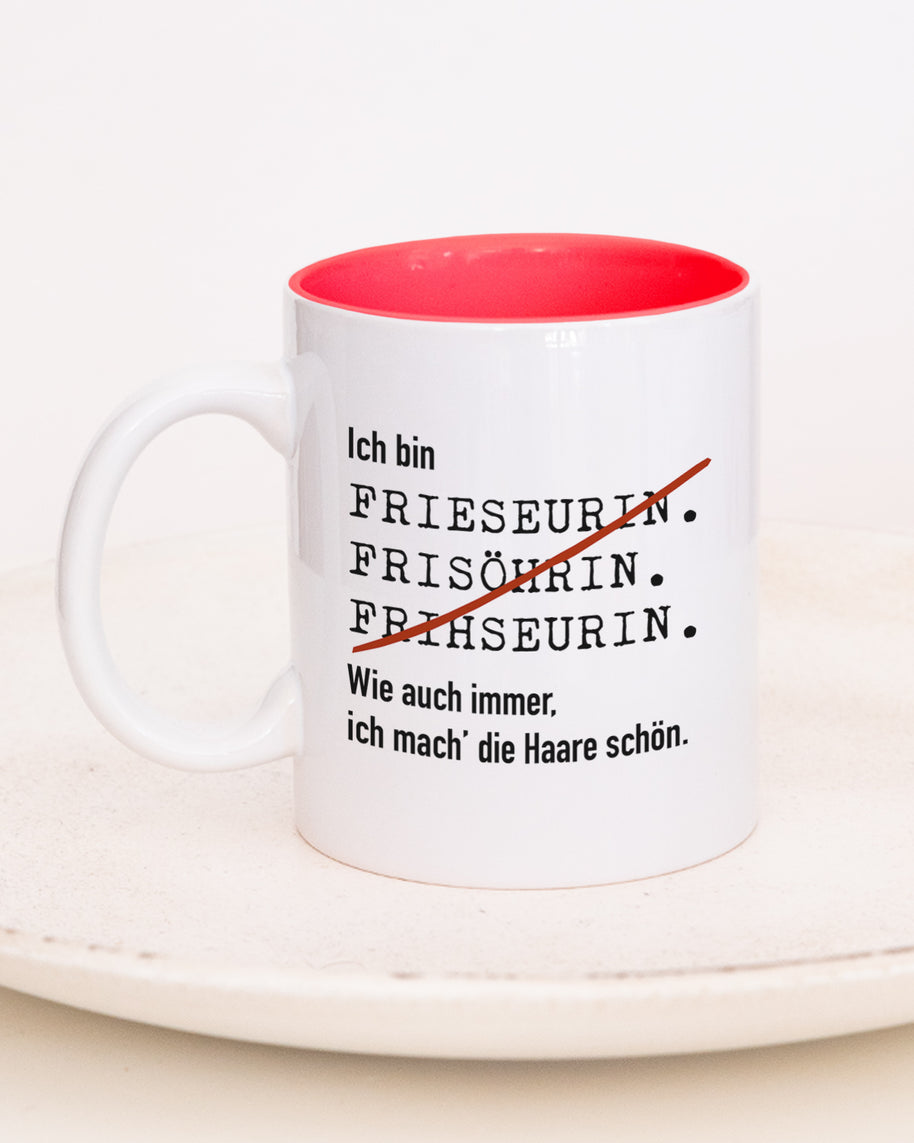 Ich bin Friseur/in - Tasse