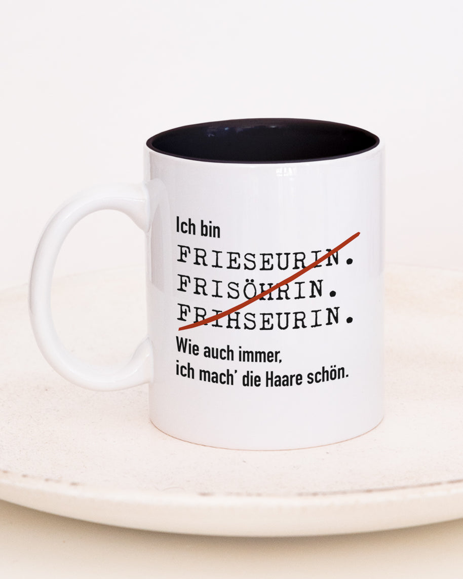 Ich bin Friseur/in - Tasse