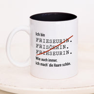 Ich bin Friseur/in - Tasse